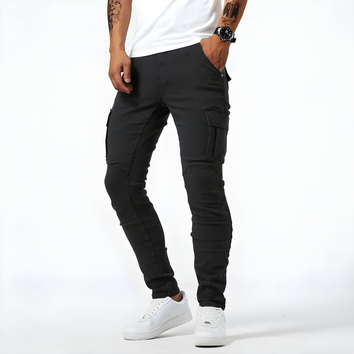 Samuel™ | Stretch Denim Cargo-Hose